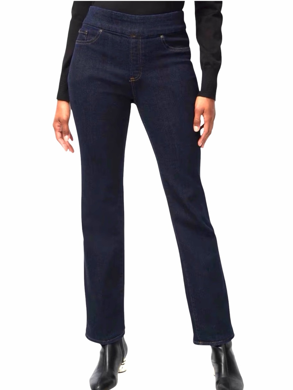 Chico’s Denim Slim Pull-On Boot-Cut jeans size 12